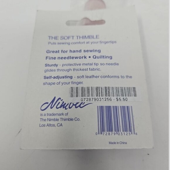 4pc Lot Vintage Prudential & Nimble Sewing Thimbles Olive Treen Wood Needle Case - Picture 3 of 5